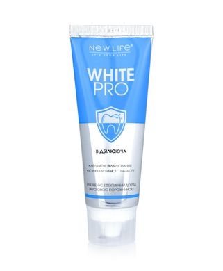 Зубная паста Отбеливающая White Pro, NEW LIFE, 75 мл