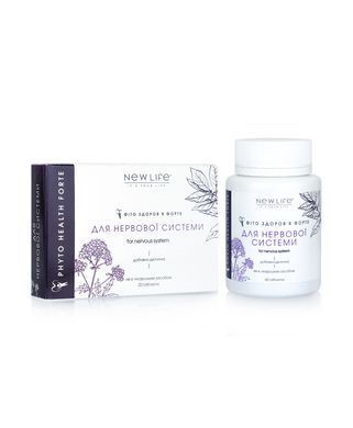 Фито-здоровье форте Для нервной системы, NEW LIFE, 60 таблеток