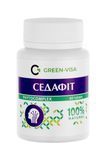 Седафіт (безсониця, депресія, іпохондрія, підвищена нервова збудливість, перепади настрою, хвилюваннякліматичний синдром), Грін Віза, 60 таб