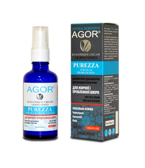 Дневной крем PUREZZA для жирной и проблемной кожи, для холодной поры года, AGOR, 50 мл