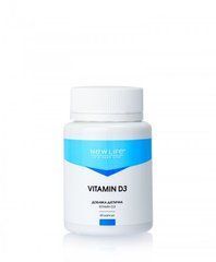 Вітамін D3, NEW LIFE, 60 капсул