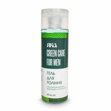 Гель для бритья &ldquo;Green care for men&rdquo; (новый дизайн), ЯКА, 200 мл